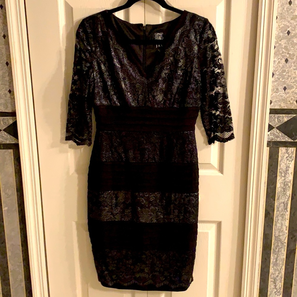 Jax Black Lace Dress
